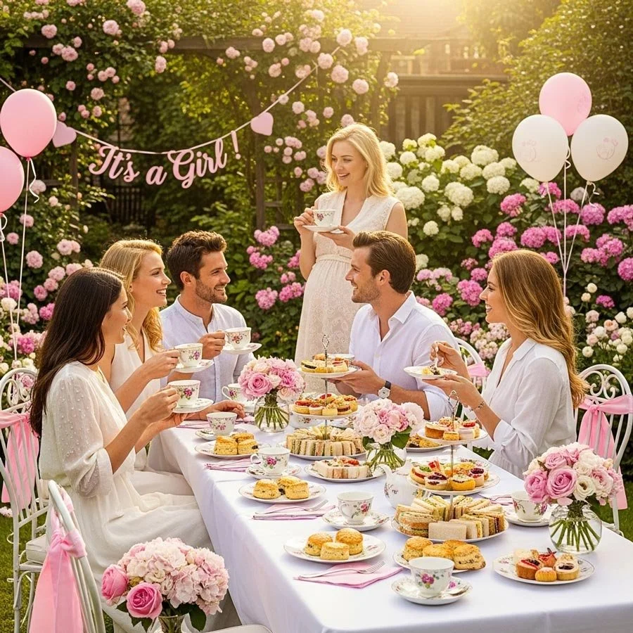 afternoon tea baby shower