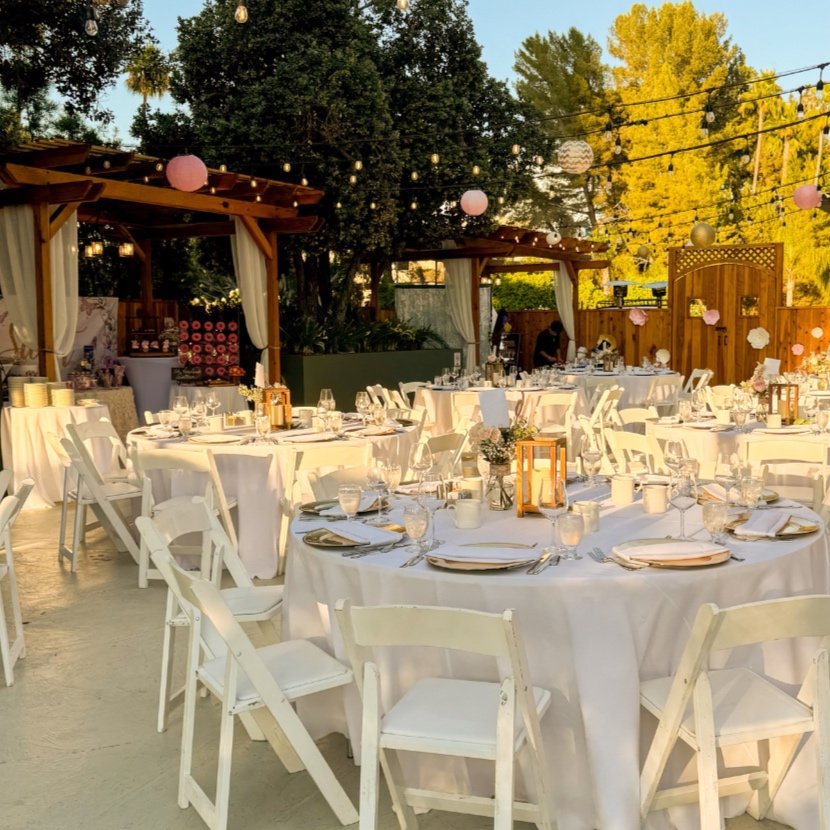 Wedding Reception Set Up