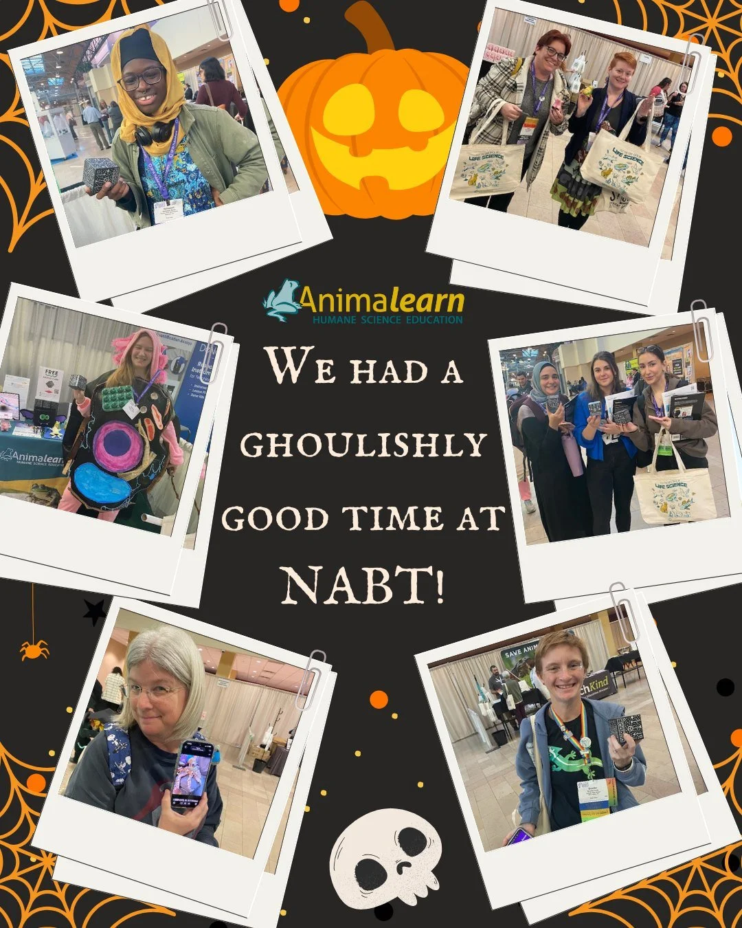 We loved meeting everyone at #NABT2025! We hope you had a spook-tacular @nabt_offical conference! 

#humanescience #humaneeducation #teachers #scienceeducation #dissectiondoesntcutit #putthelifebackinlifescience #animalearn #science #lifesciences #an