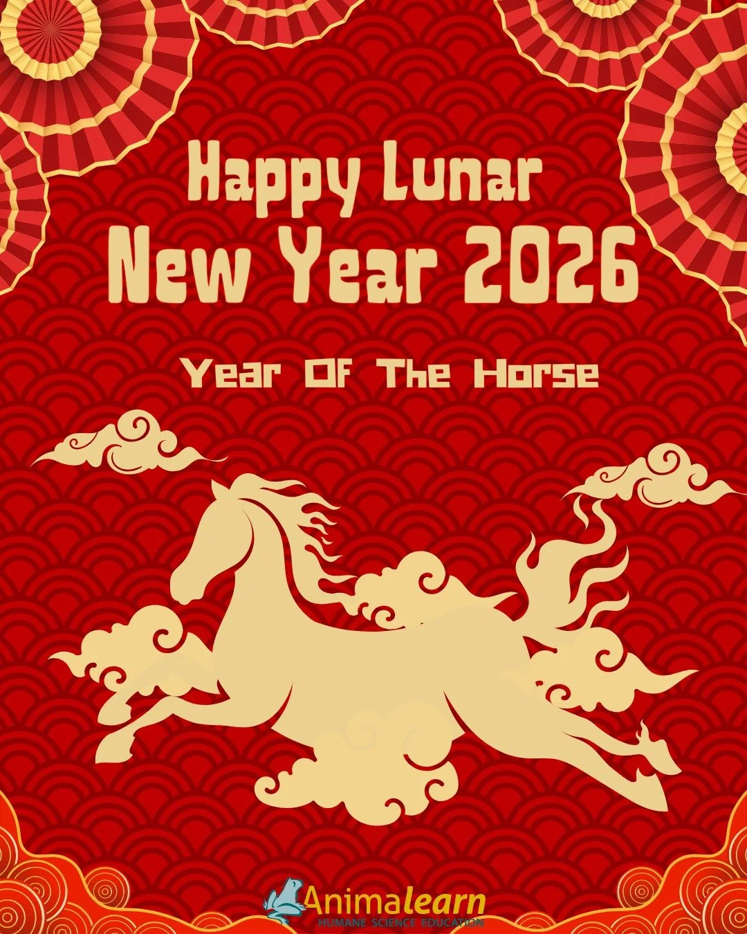 🐎 May the Lunar New Year bring you renewed hope, lasting happiness, and abundant prosperity. W&agrave;n sh&igrave; r&uacute; y&igrave;. 🐎

#lunarnewyear #LunarNewYear2026 #yearofthehorse #humanescience #humaneeducation #teachers #scienceeducation #