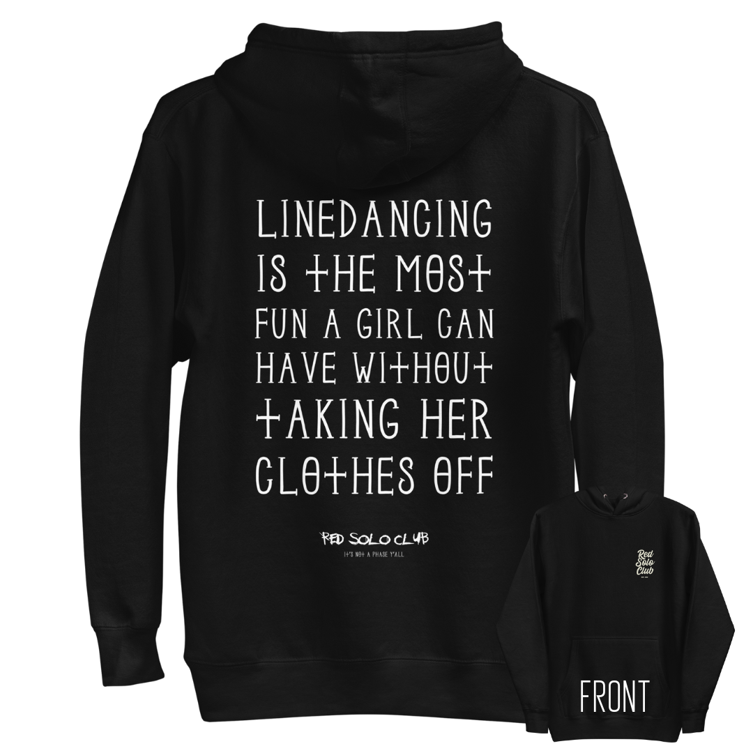 Linedance! At The Disco Hoodie (Black)