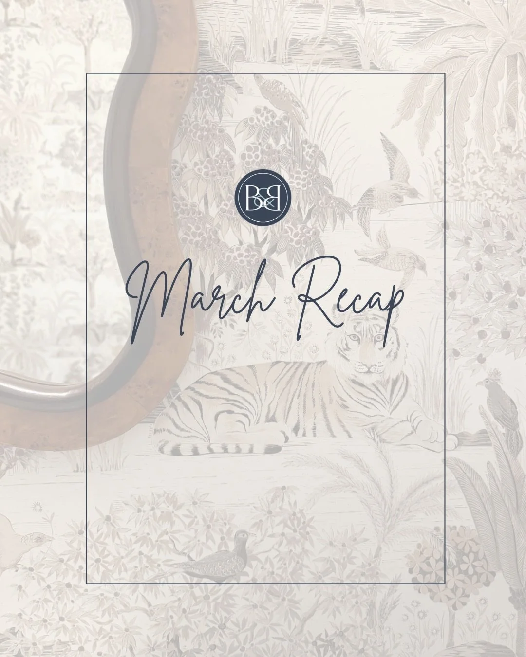 March was full in the best way 🤍

From selections and presentations to deliveries, installations, and site visits. Every step kept us moving and creating. This month was all about the details (though honestly, when isn&rsquo;t it?). The tiny decisio