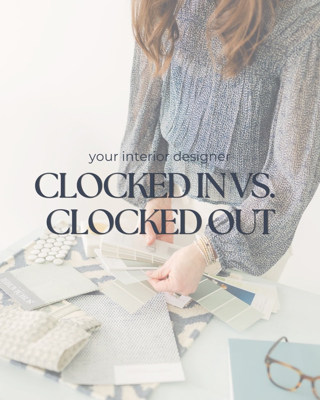 Clocked in vs. clocked out

Clocked in looks like layered textures, tile samples, paint decks, and bringing a vision to life one detail at a time. It&rsquo;s early mornings, on-site installs, and making sure every space feels as good as it looks.

Cl