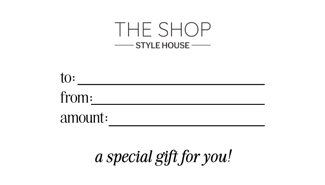 The Shop Salon & Style House Gift Card – Brookfield