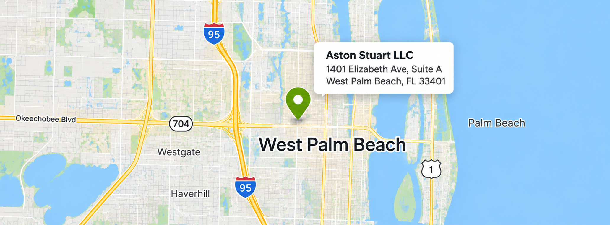 Aston Stuart LLC - 1401 Elizabeth Ave, Ste A, West Palm Beach, FL 33401
