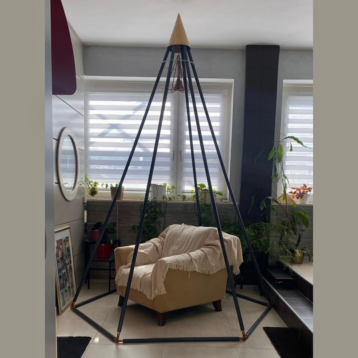 Tao Core made from PVC, tensor ☀️ + The Tensor Pyramid and Tensor Ring. On the top you can find you some extra copper 🙌🏽⚛️⚛️