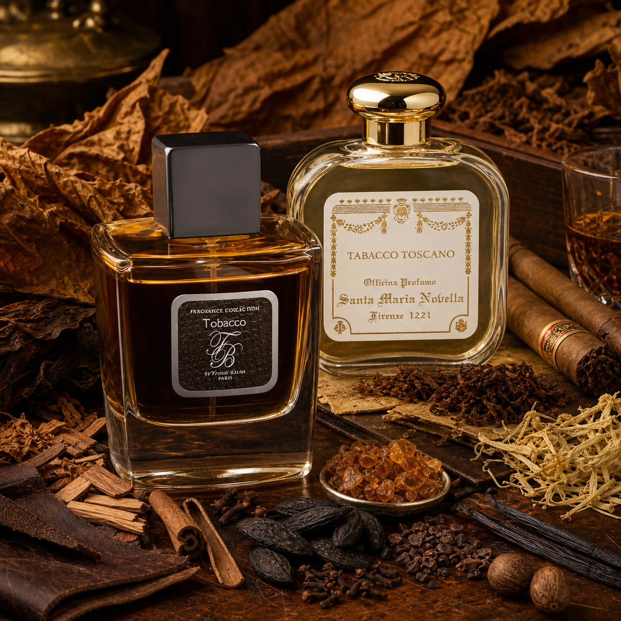 Tobacco Leaf Niche Fragrance Duo (2 x 5 ml travel sprays)