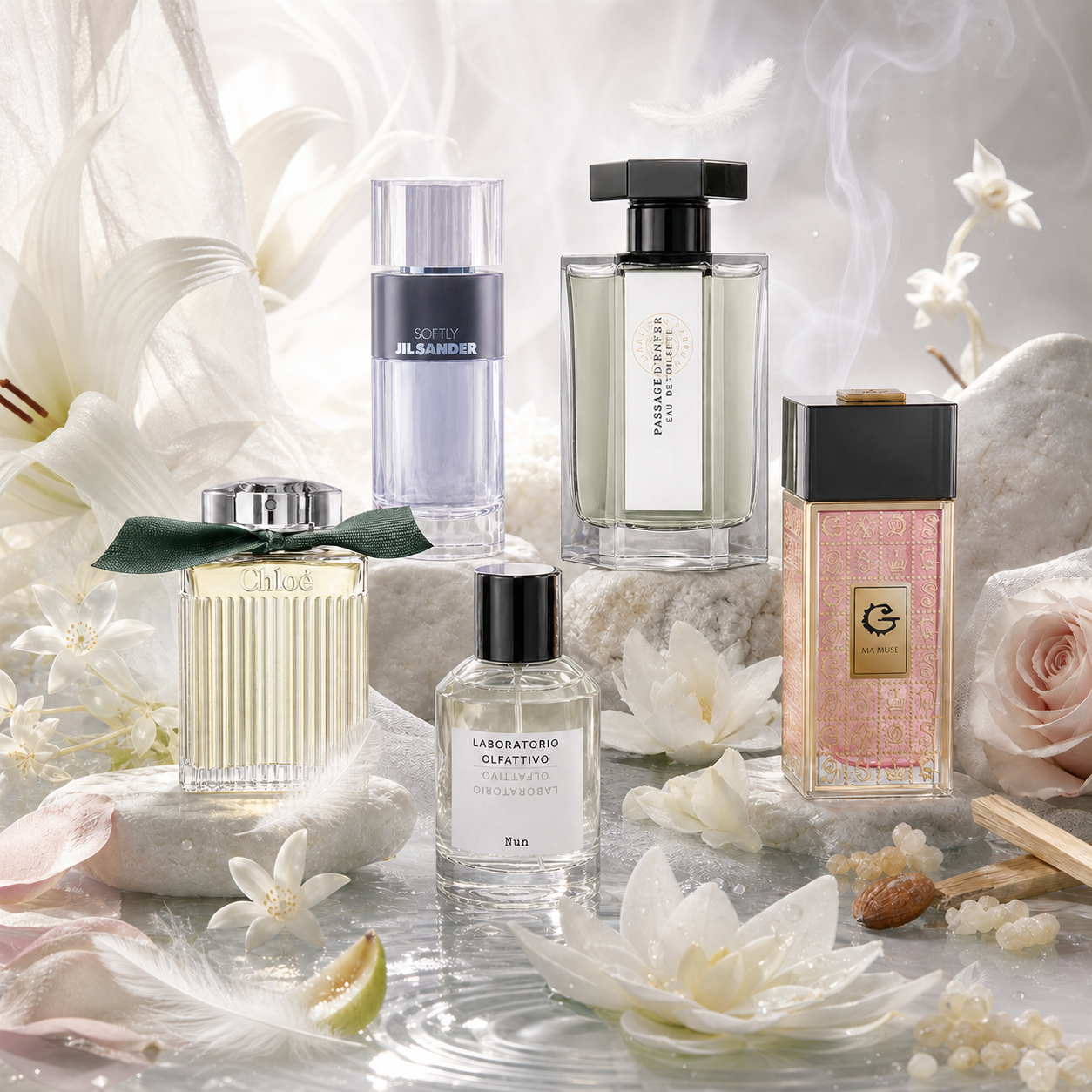 Angel Whispers: Ethereal Scents Sampler (5 x 3ml Decants)