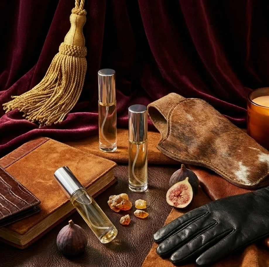 Rich Deep Leather Fragrance Trio - unapologetic luxury