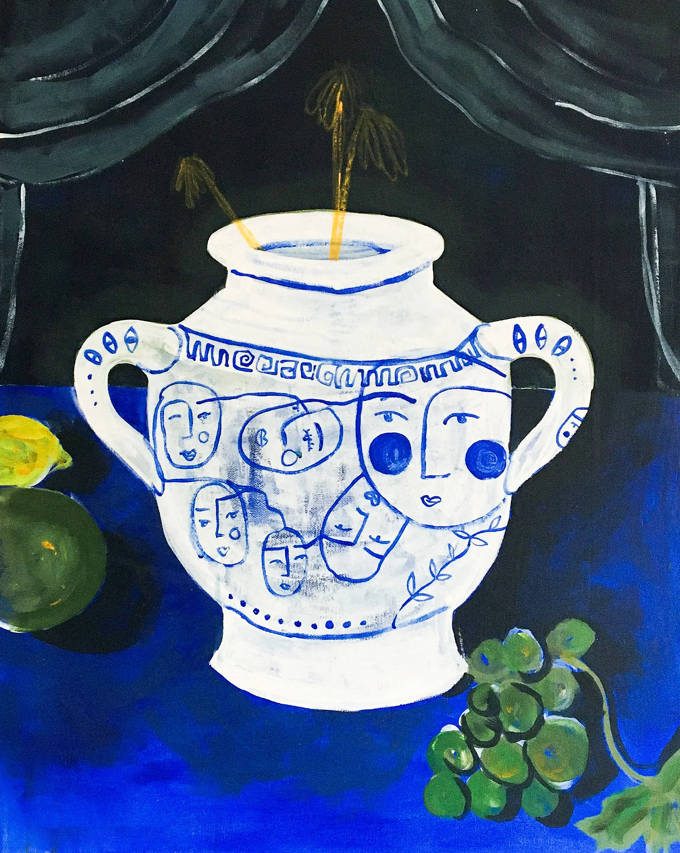 Original Face Vase