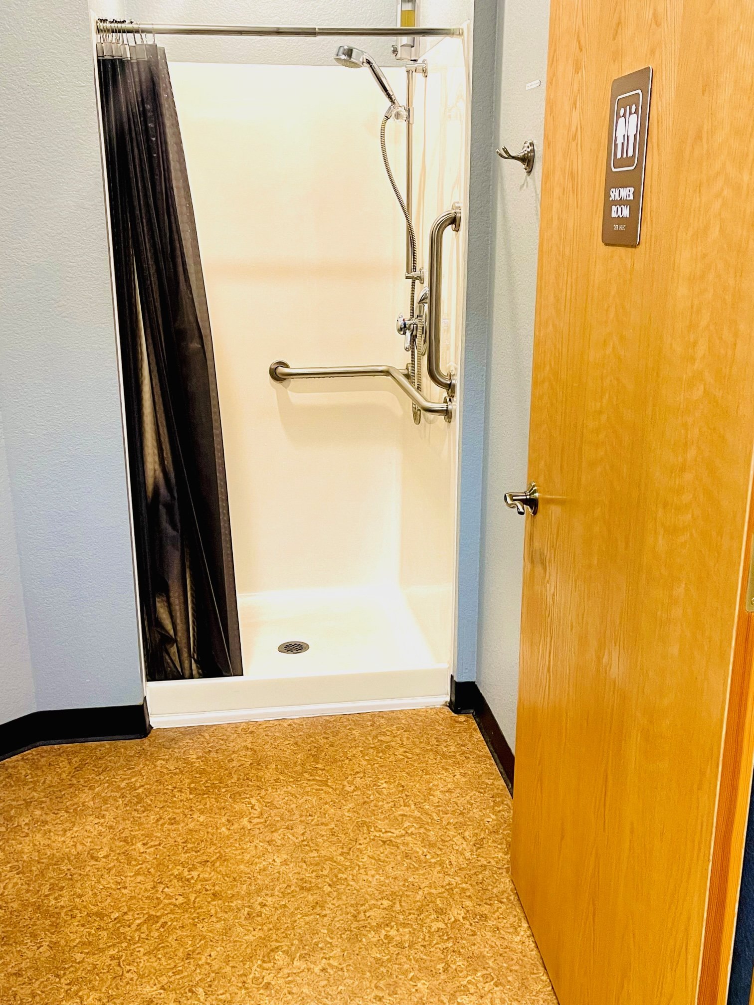 private shower rooms