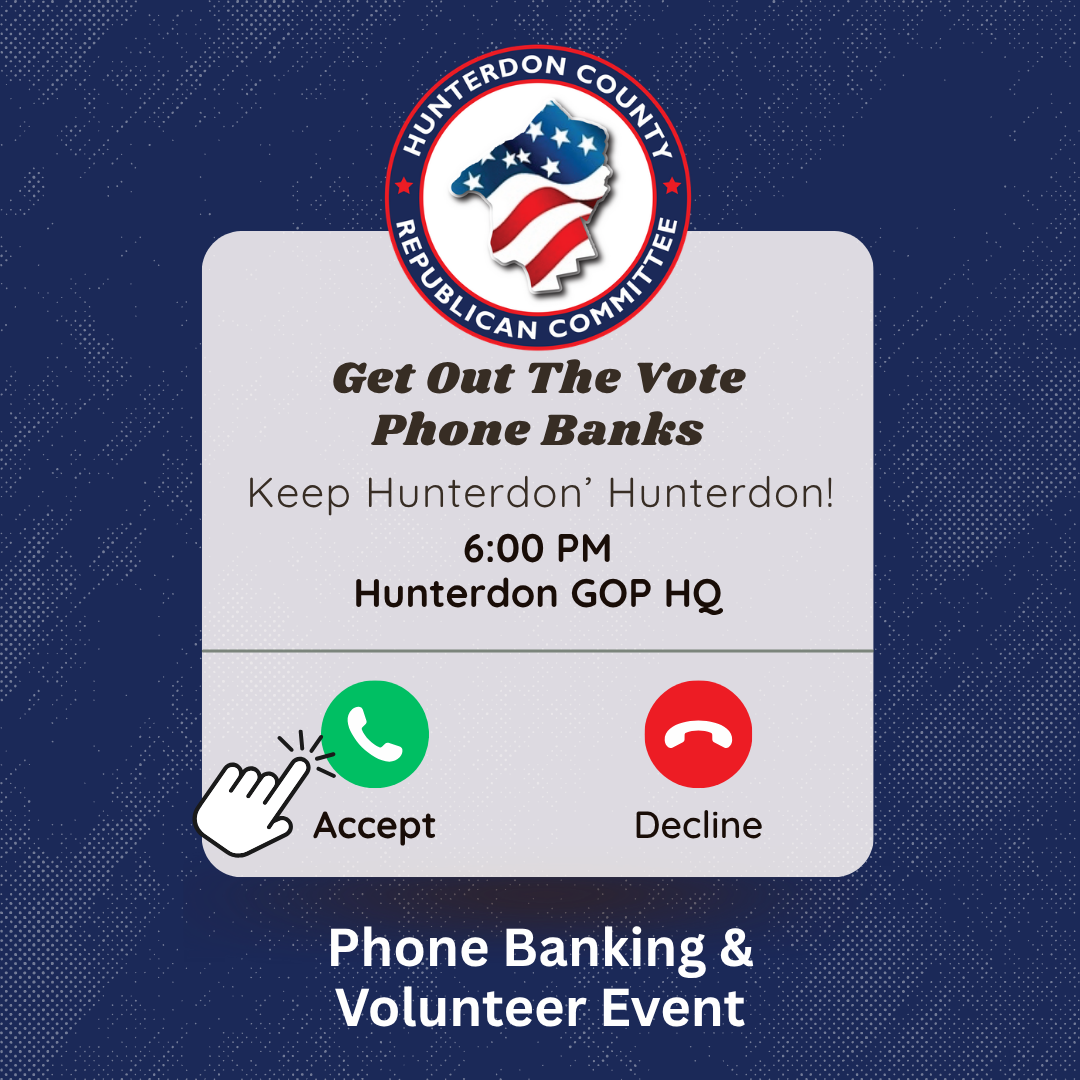Tom Kean for Congress and Hunterdon GOP Phone Bank