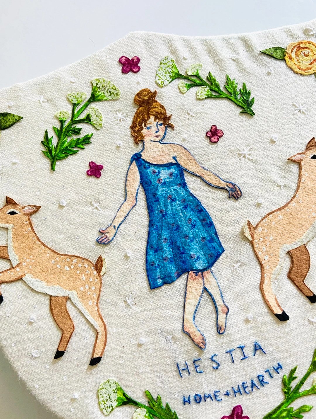 Hestia Amulet, detail