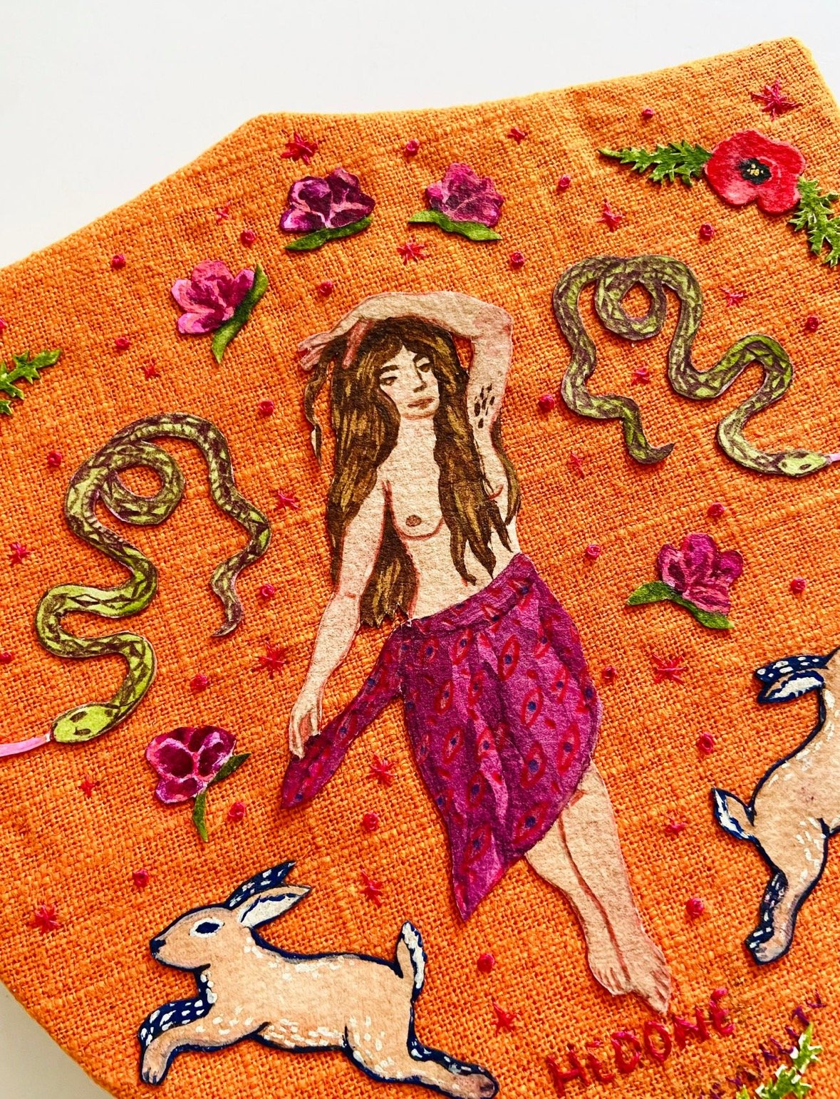 Hedone Amulet, detail