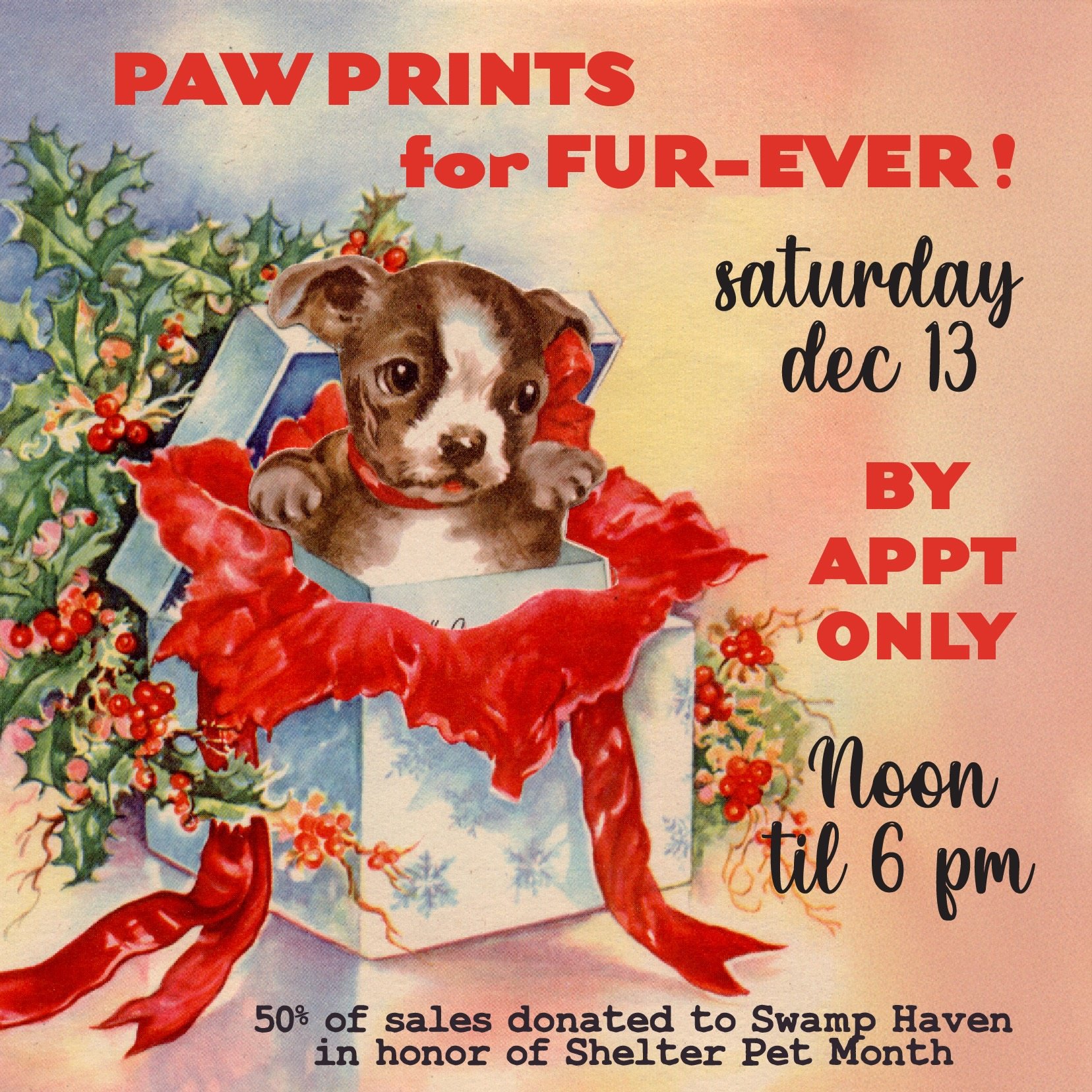 PAW PRINTS for FUR EVER!