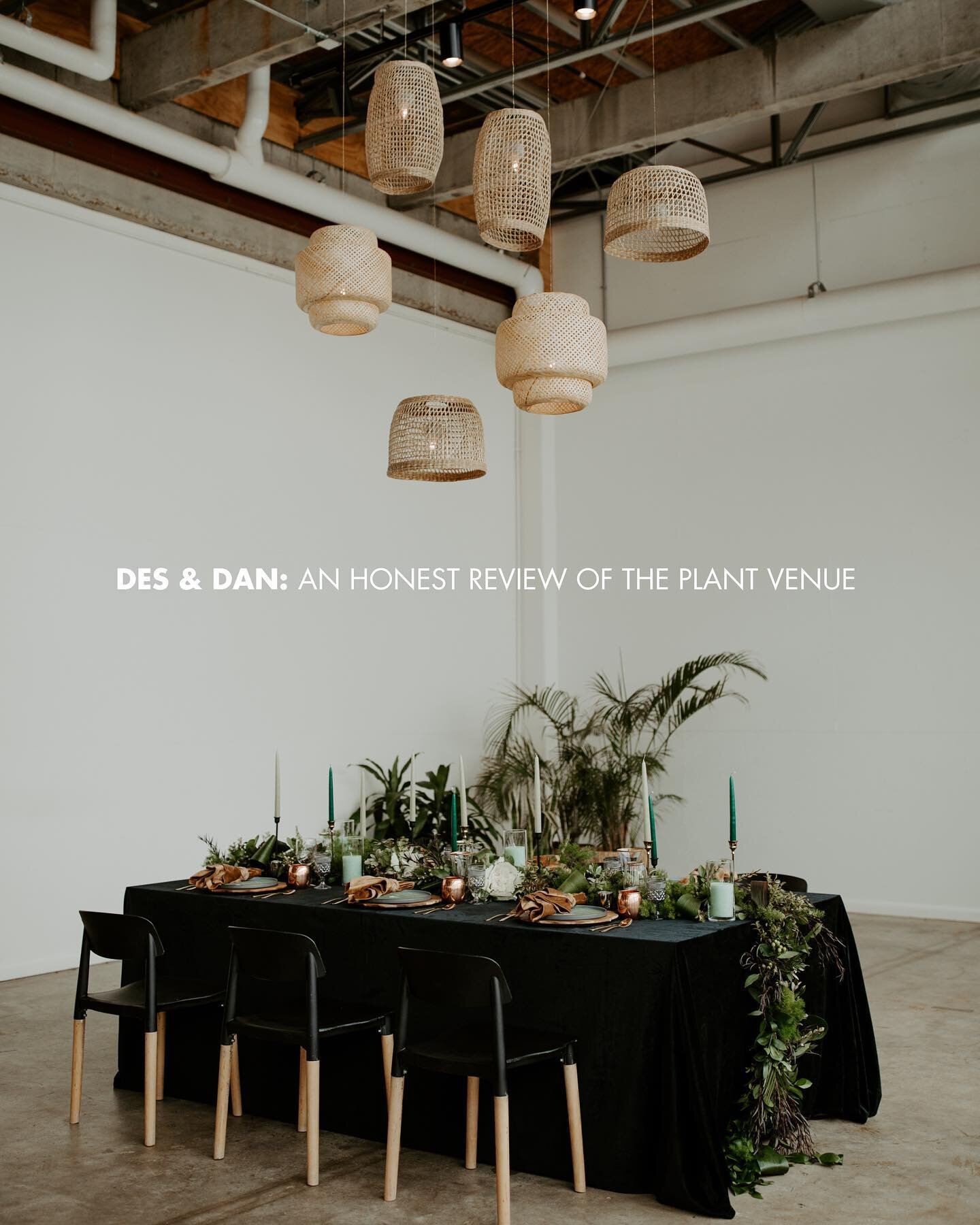 From the desk of @_desanddan 💬

Follow the link in our bio to browse their latest blogs featuring a curated list of unique Mississippi wedding venues and a recap of their experience visiting The Plant Venue for the styled photoshoot hosted/curated b