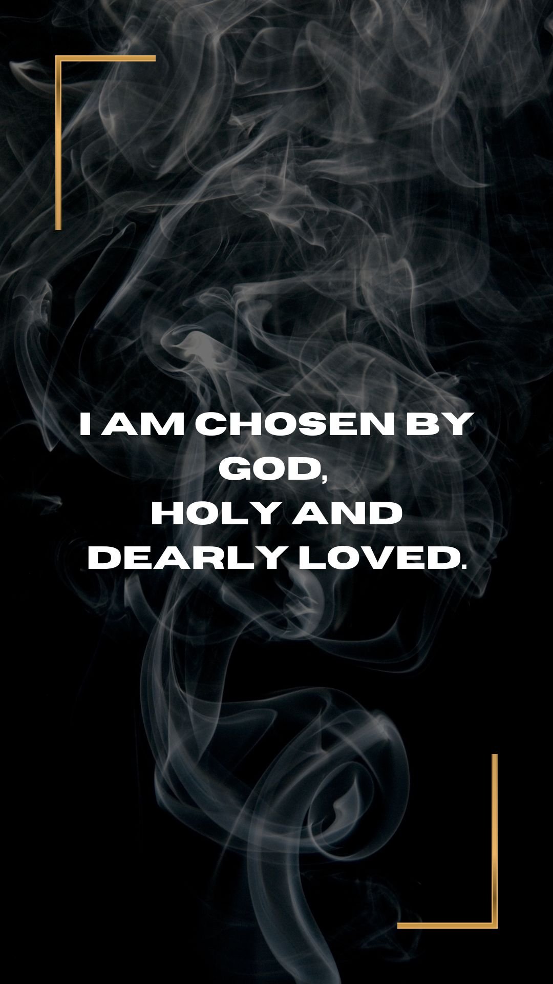 "CHOSEN by GOD" phone wallpaper