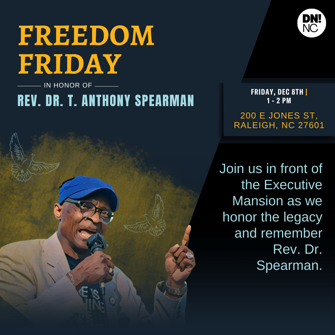 Freedom Friday in Honor of Rev. Dr. Spearman