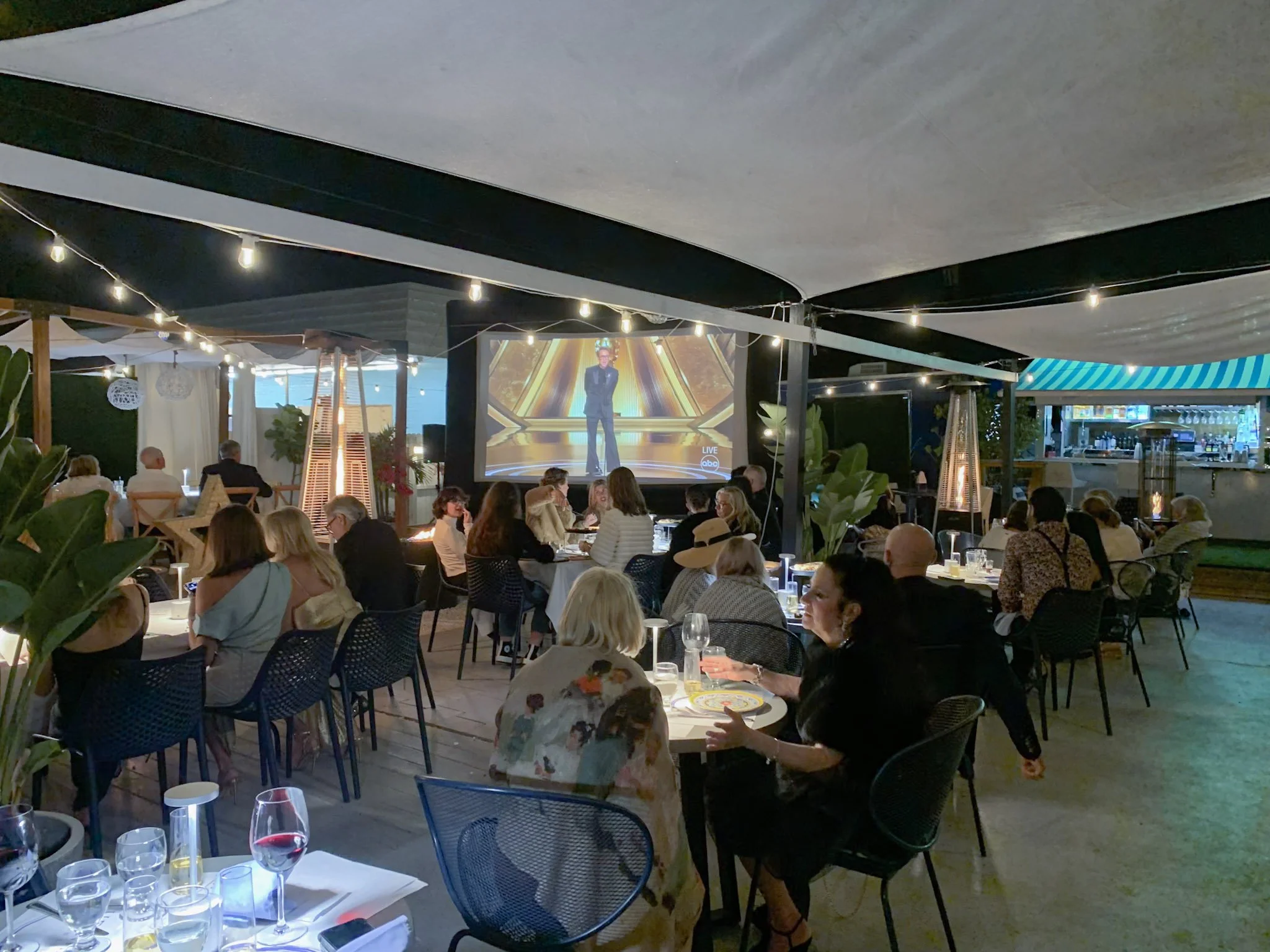 Awards show viewing at The MED
