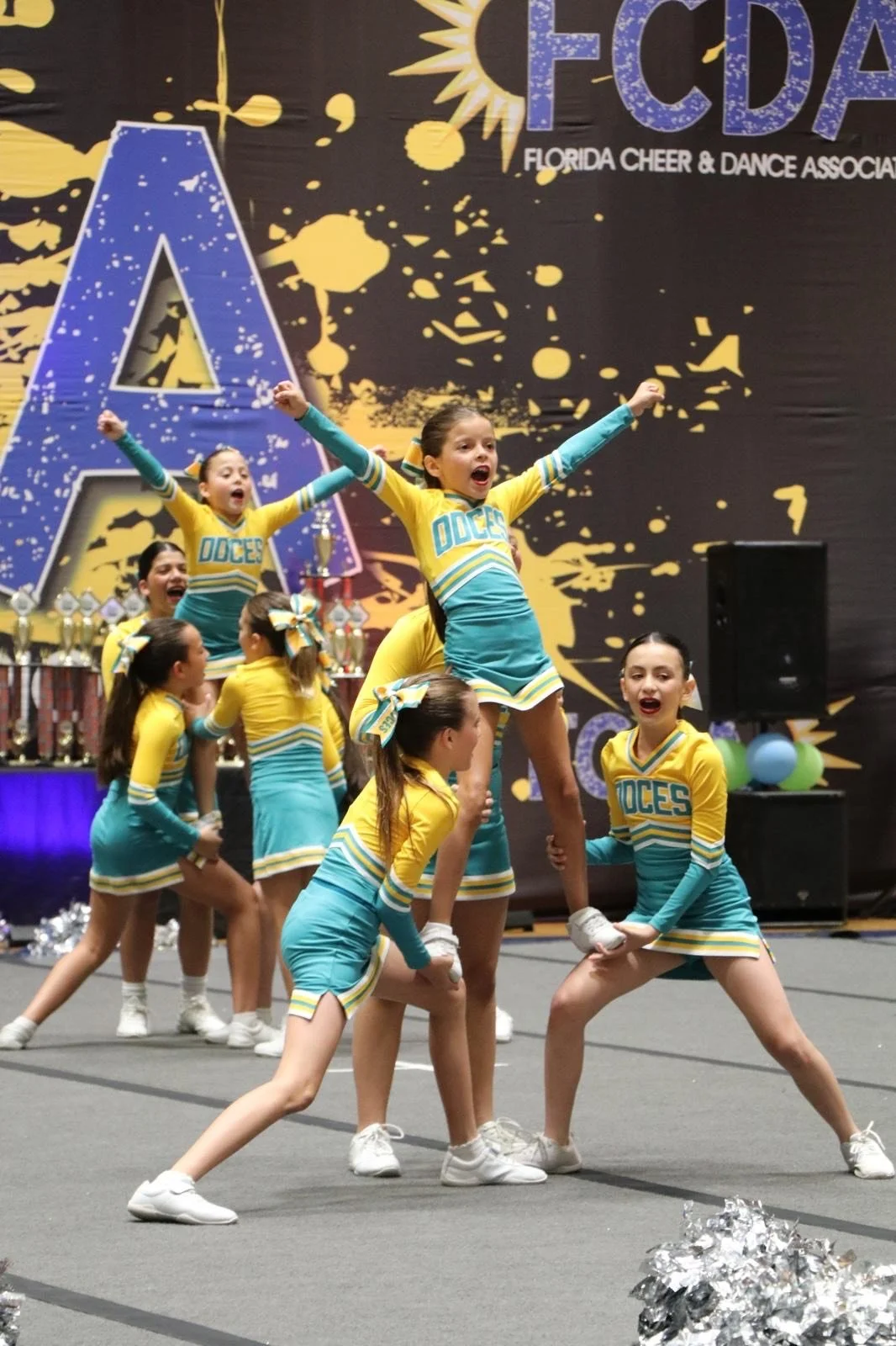 Pre-cheer.