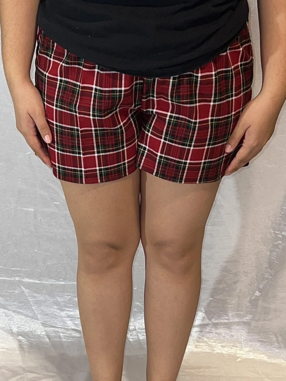 Plaid PJ Shorts