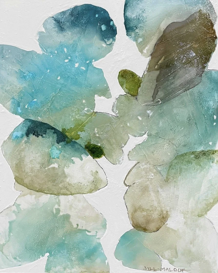 The Sky is Opalite, 24 x 20 in.