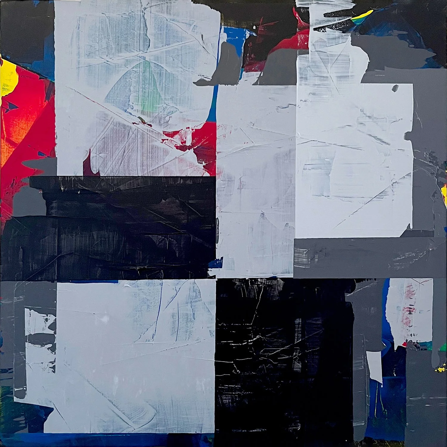 Blocks IV, 16 x 16"