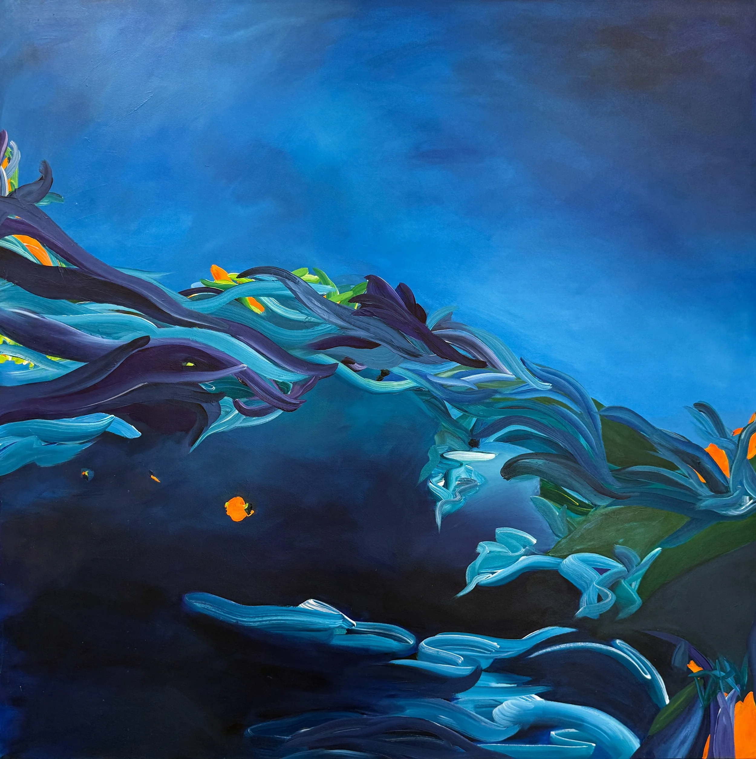 The Abyss, 72 x 72"