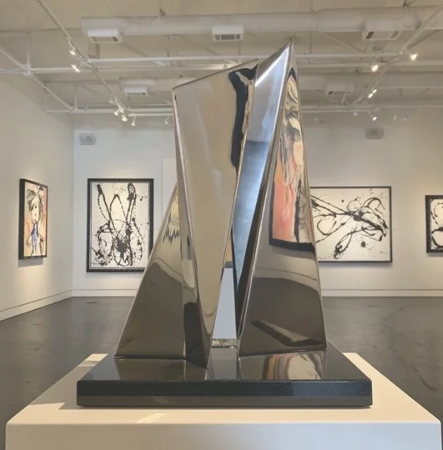 TANGO NUEVO II, Polished Stainless Steel, 23 x 16.75 x 12.5