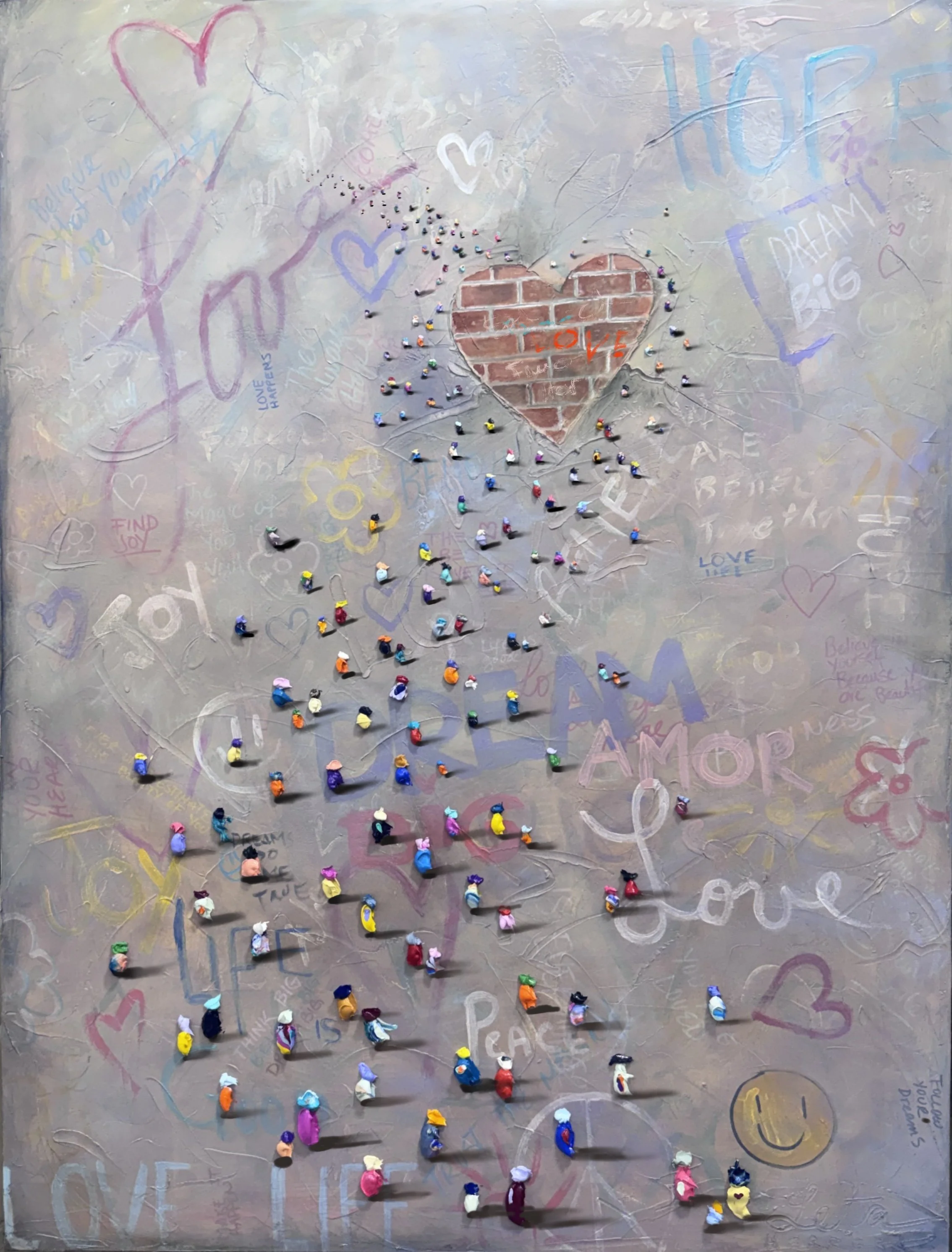 TRANSFORMATION OF LOVE, 48  x 36 in.