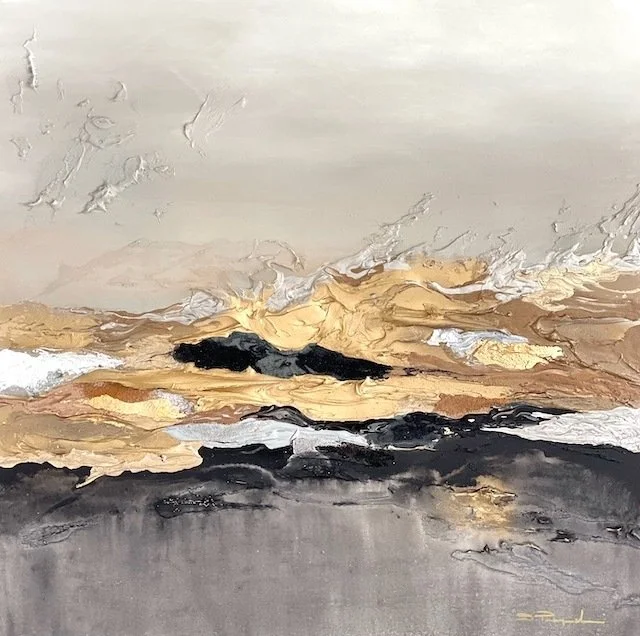 Tramonta Dorato, 36 x 36"