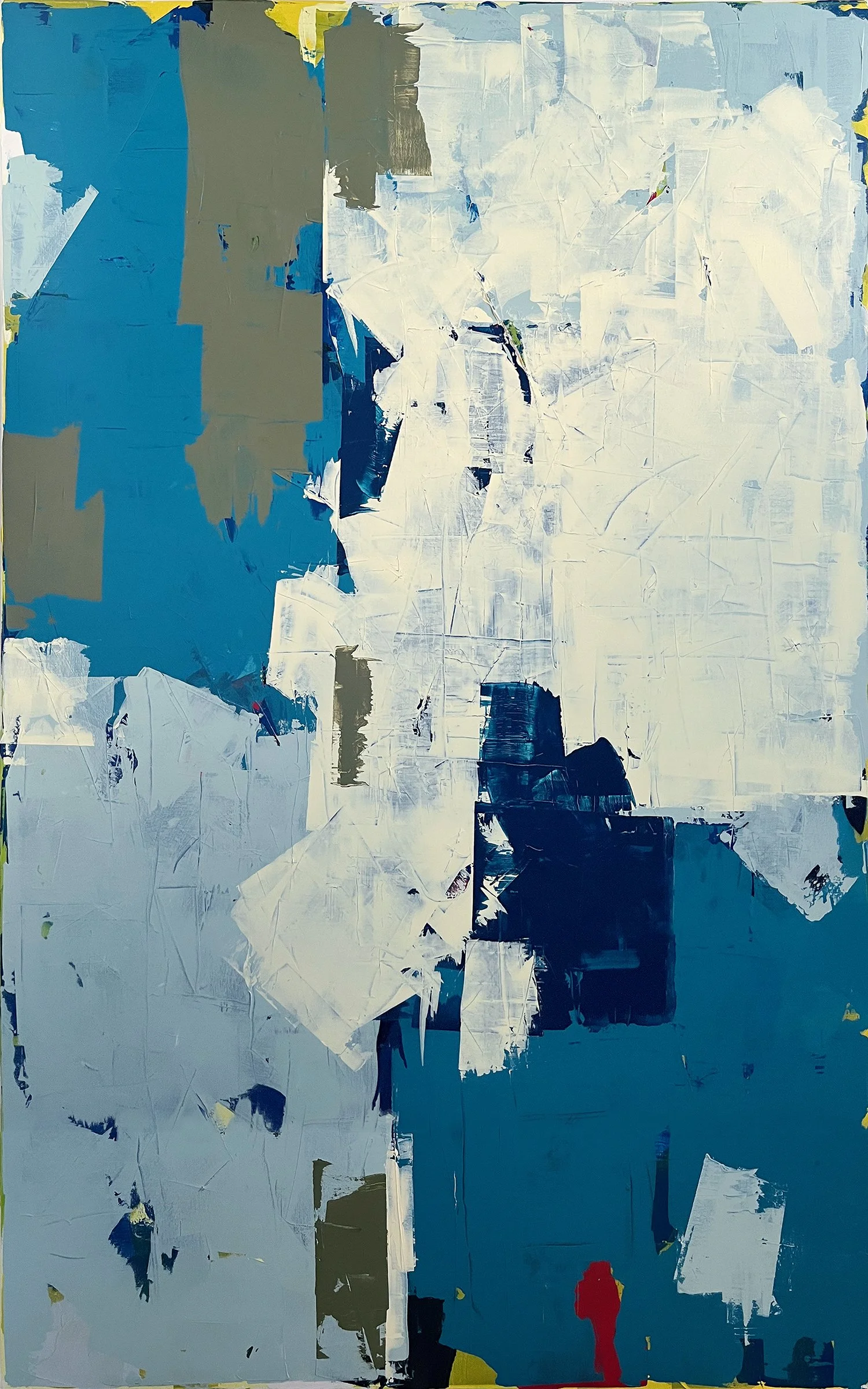 Patches, 96 x 60"