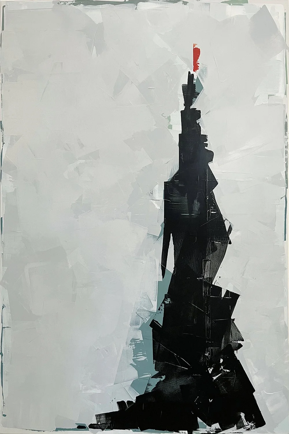 Red Above, 72 x 48