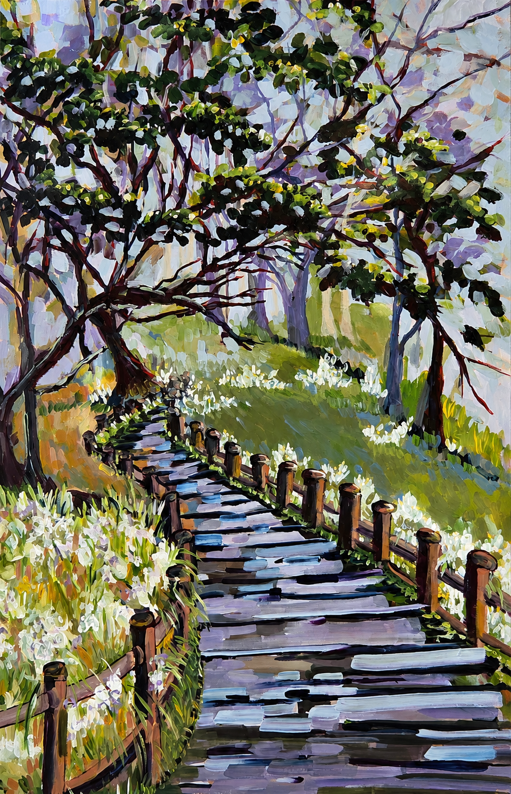 The Unfolding Promise, 36 x 24 in 