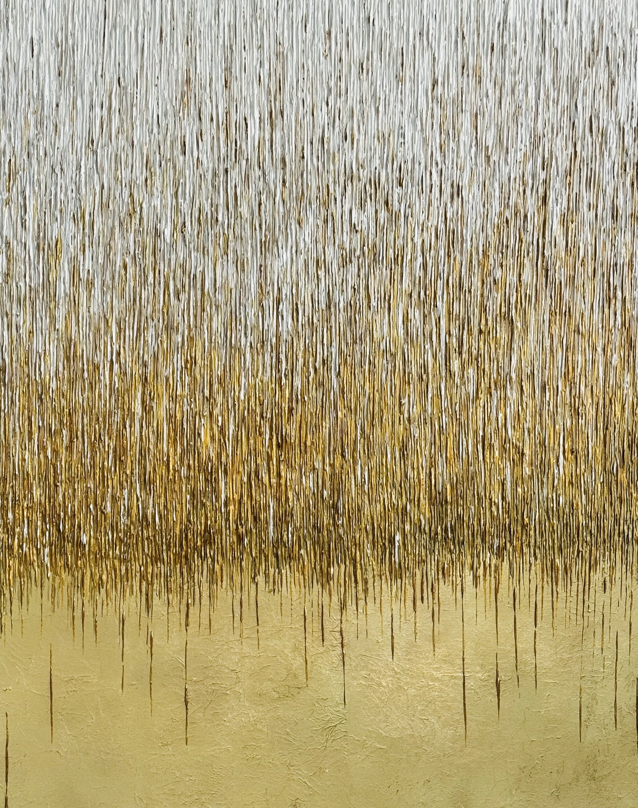 Golden Rain, 60 x 48"