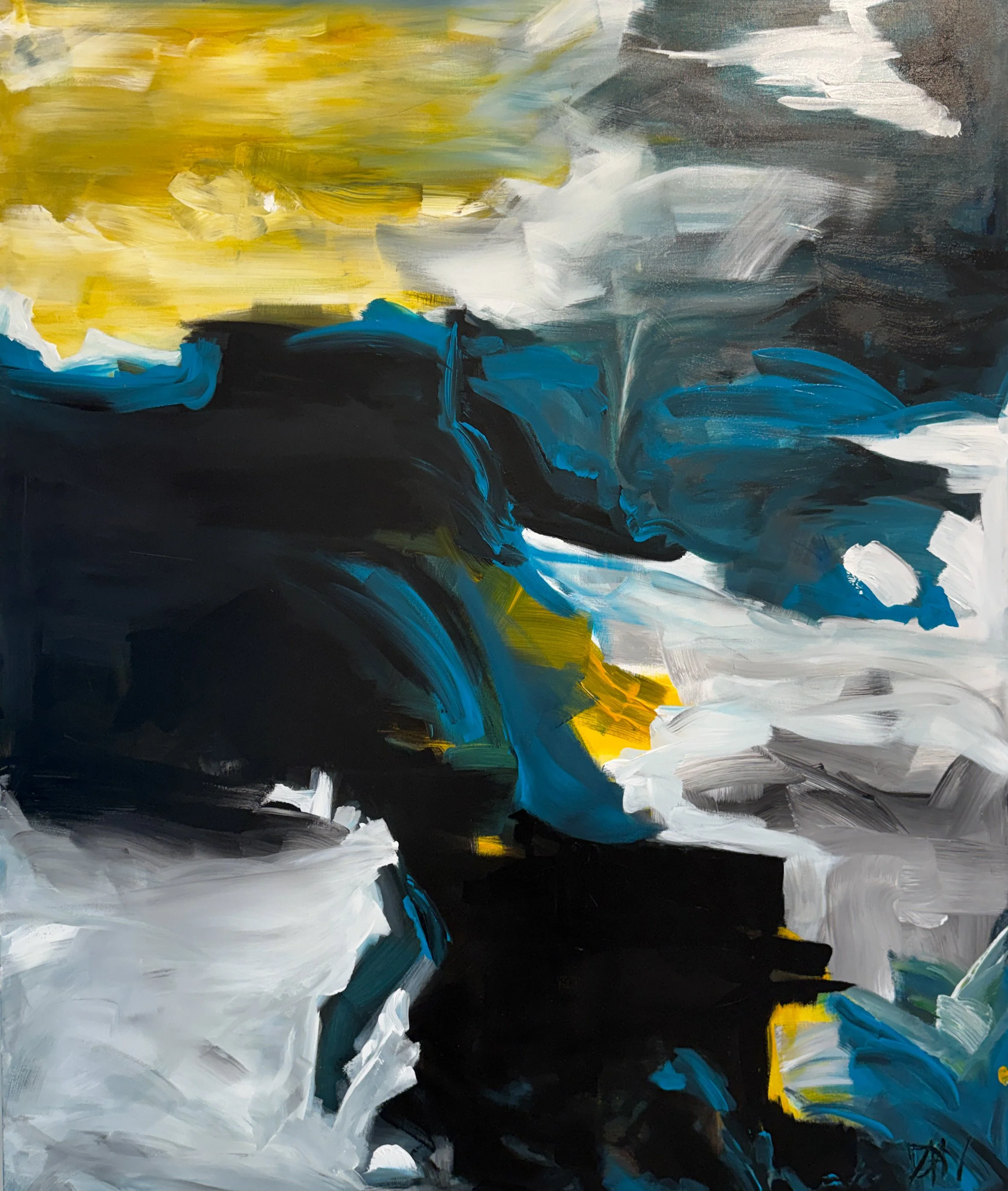 On The Horizon, 72 x 60"