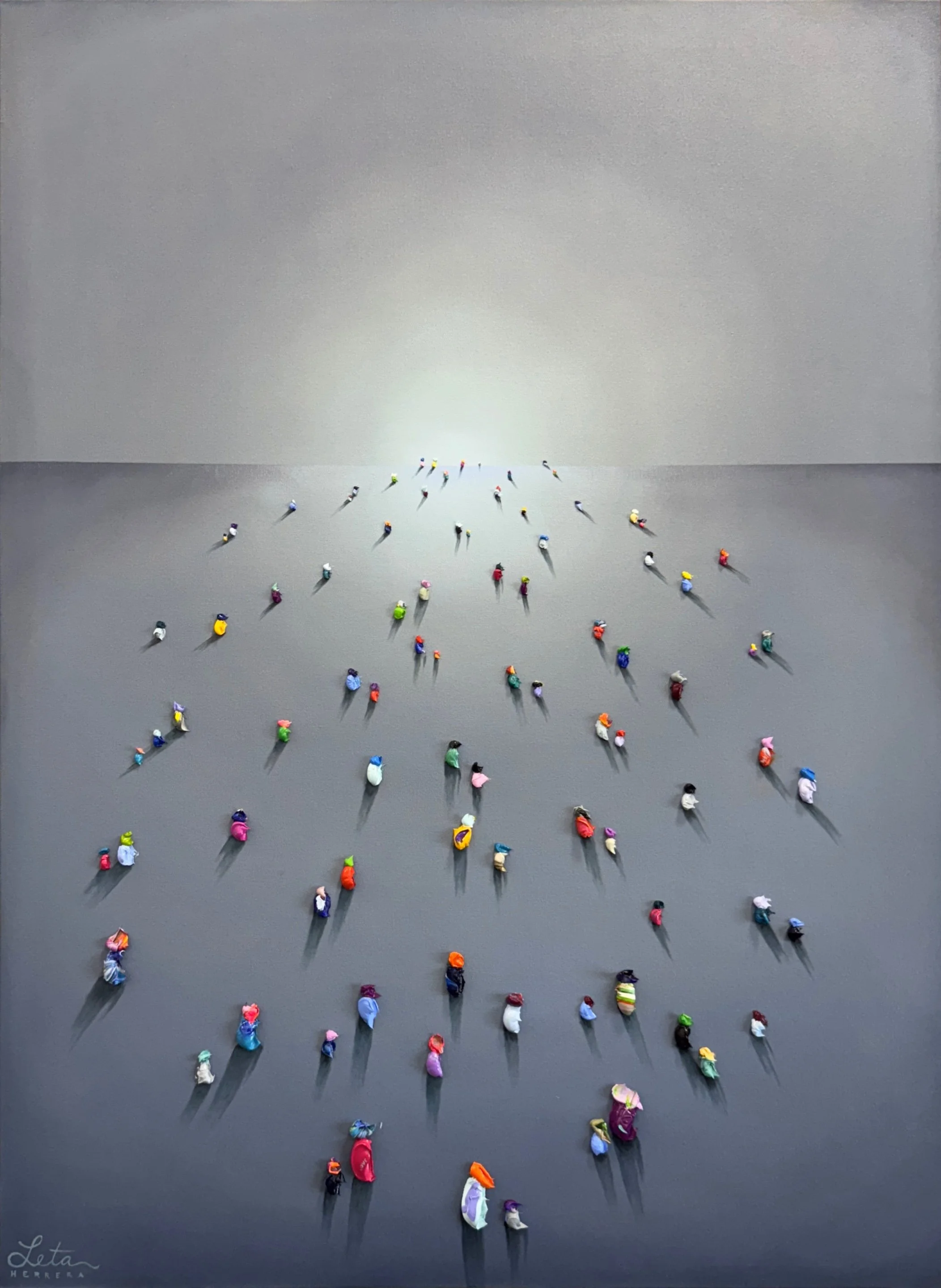 Moonlight Charm, 48 x 36 in