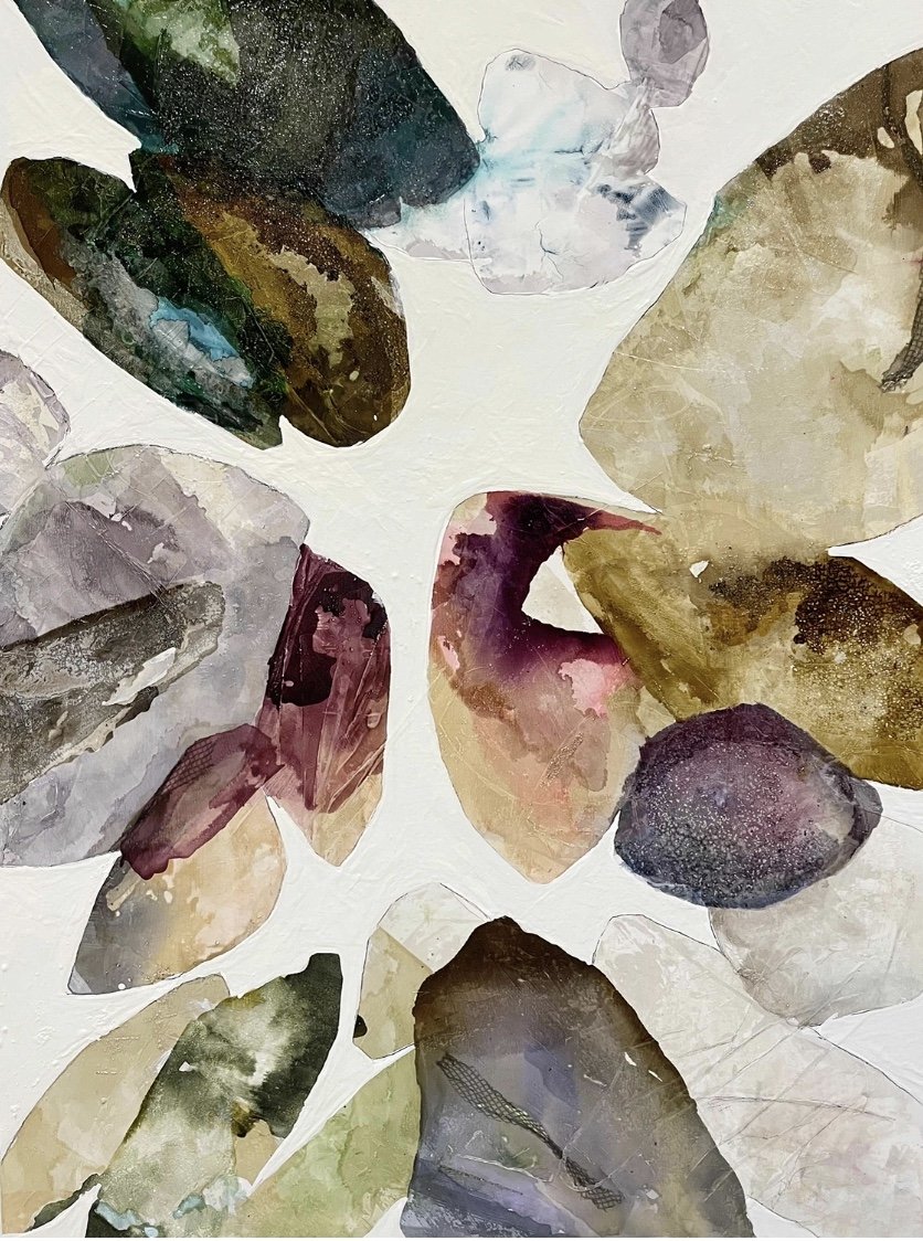 Layered Quartz, 40 x 30 in.