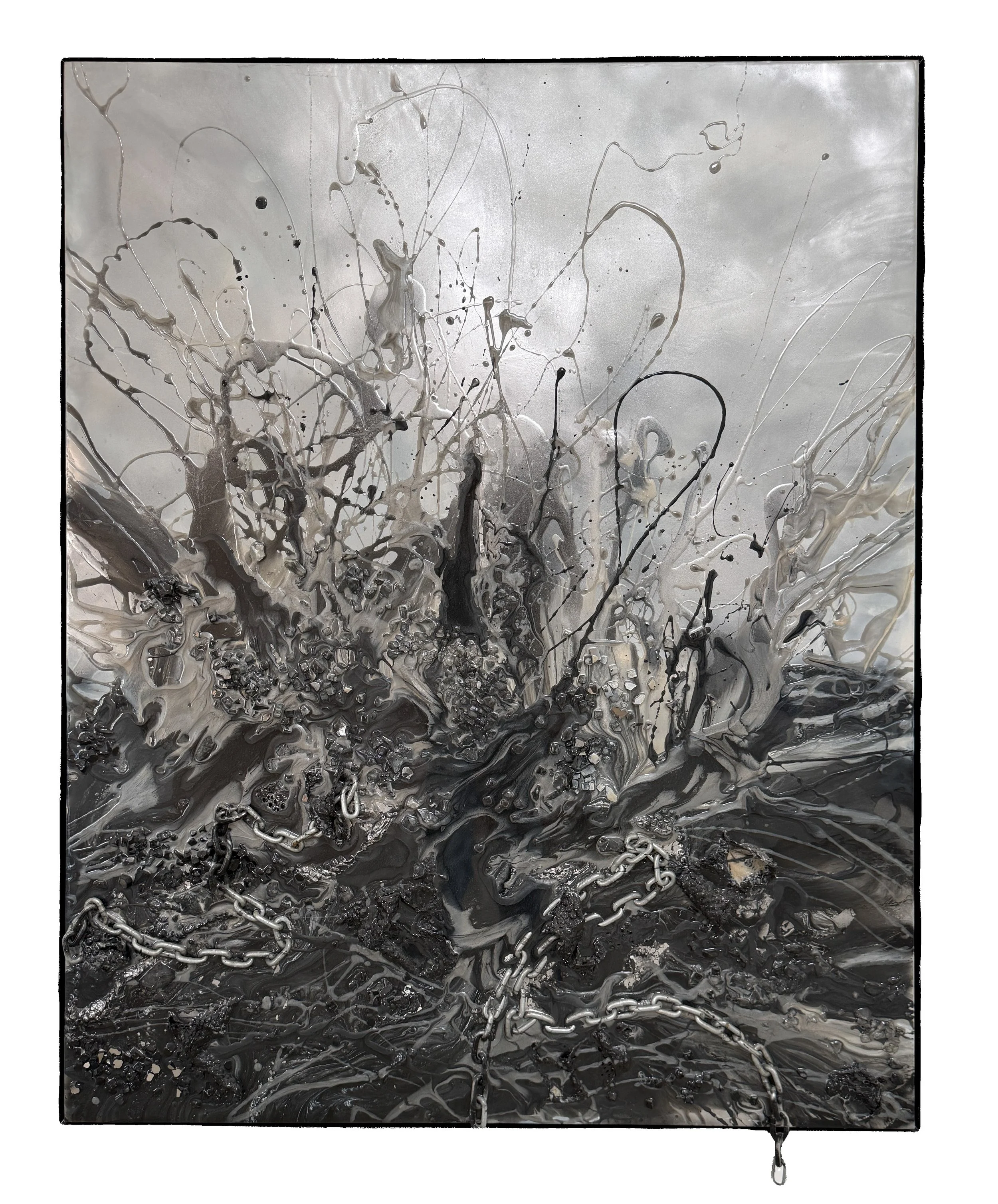 Phantasia's Vortex, 60 x 48"