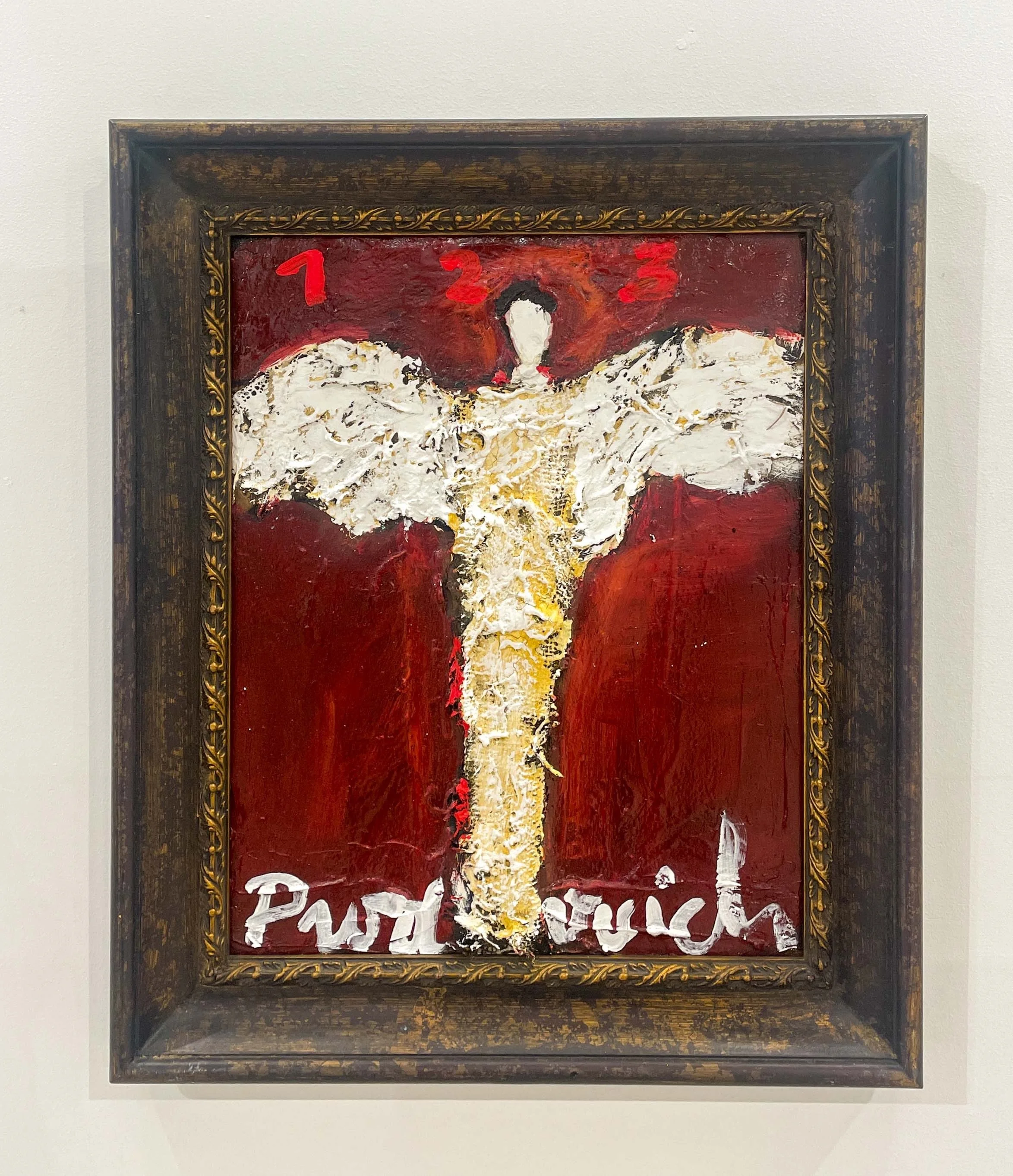 Red Angel 123, 20 x 16"