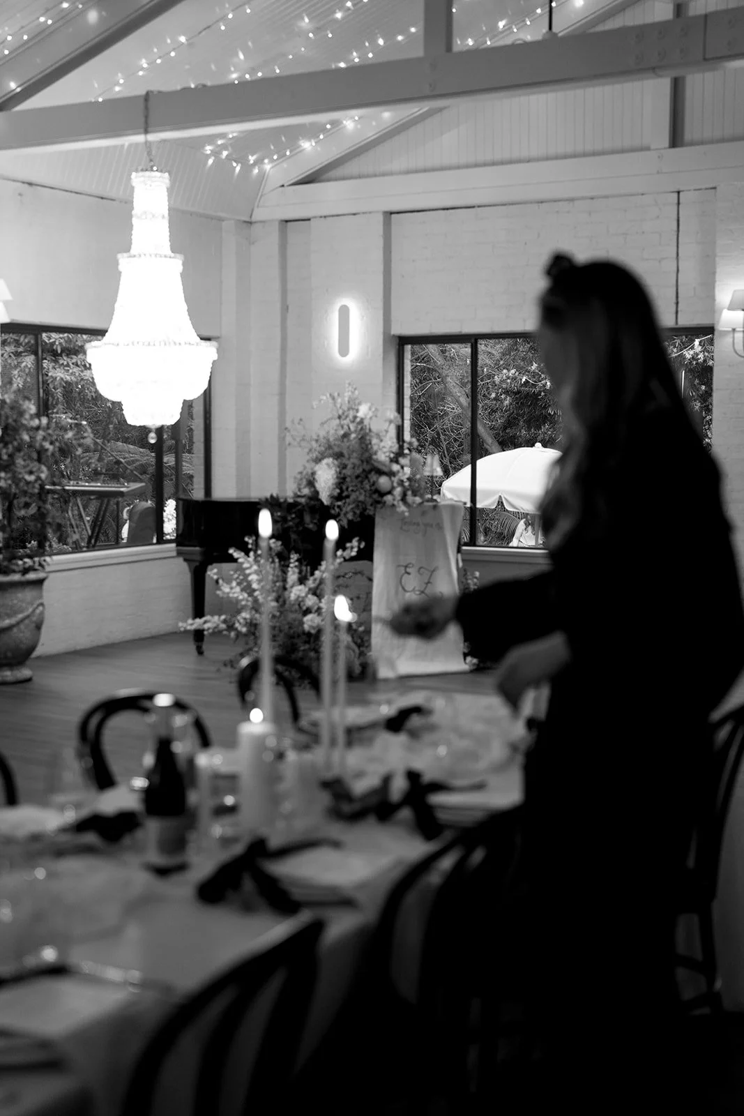 Blue Delphiniums &amp; White Sunnies — Emma and Zac at The Lodge, Jamberoo