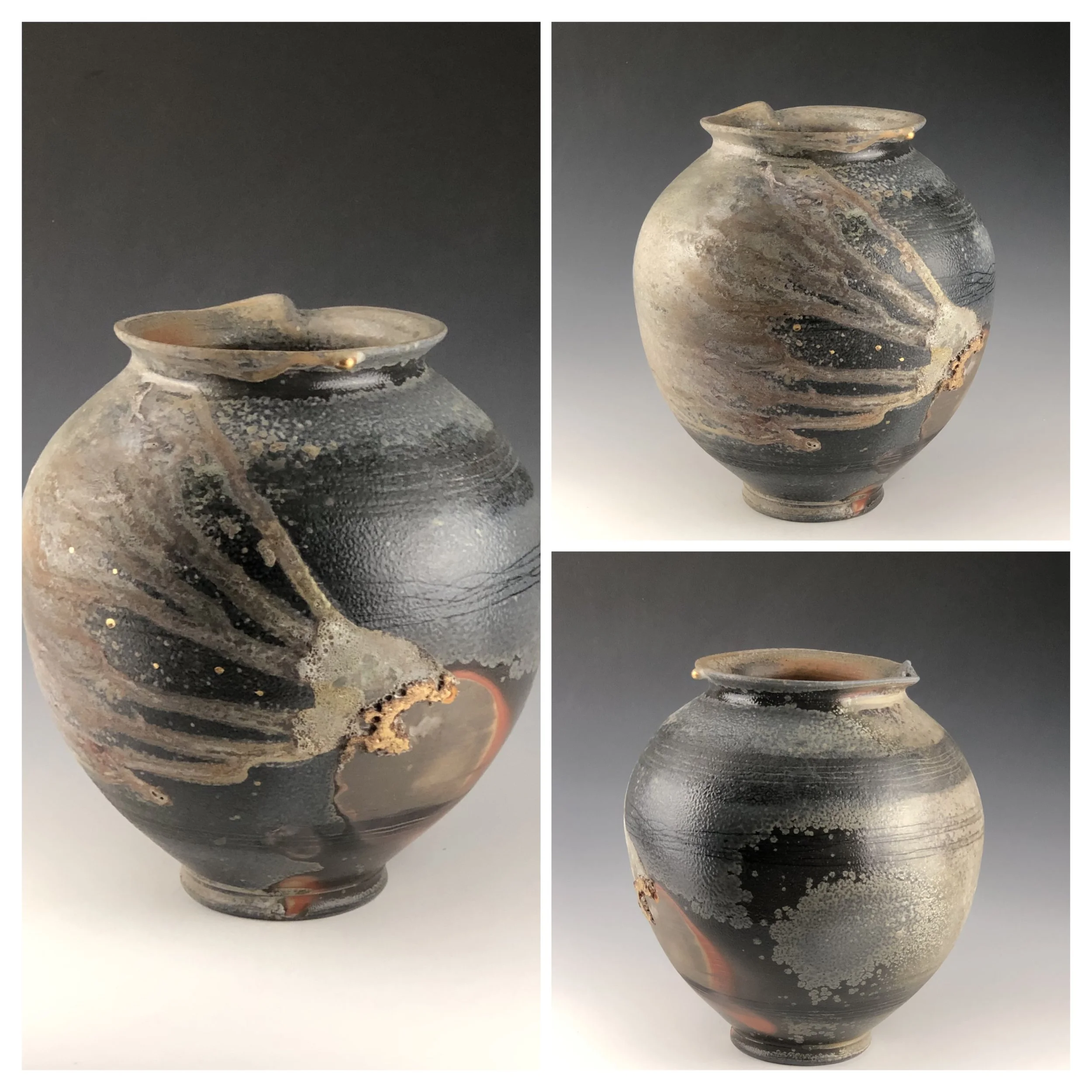 Fired at the throat arch with Linda Christianson