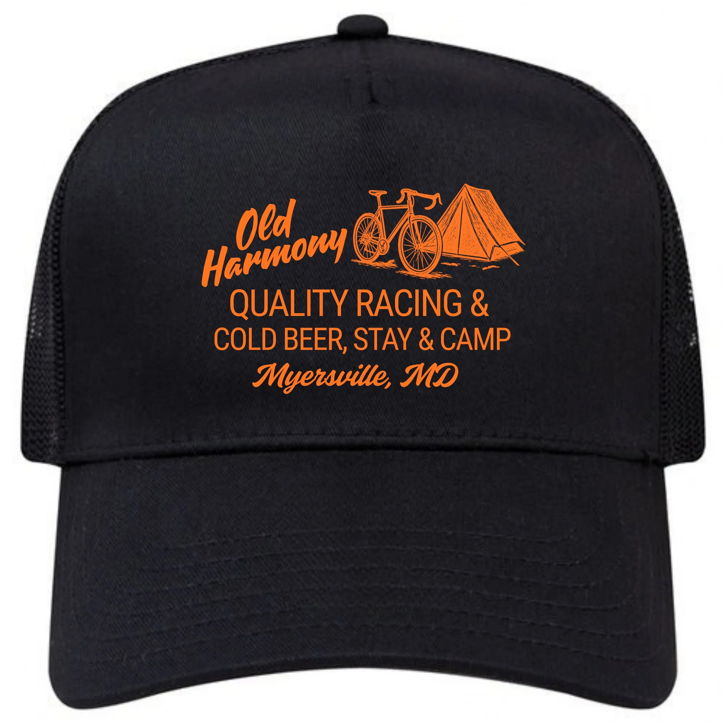 Old Harmony Quality Racing and Cold Beer - Hat.jpg