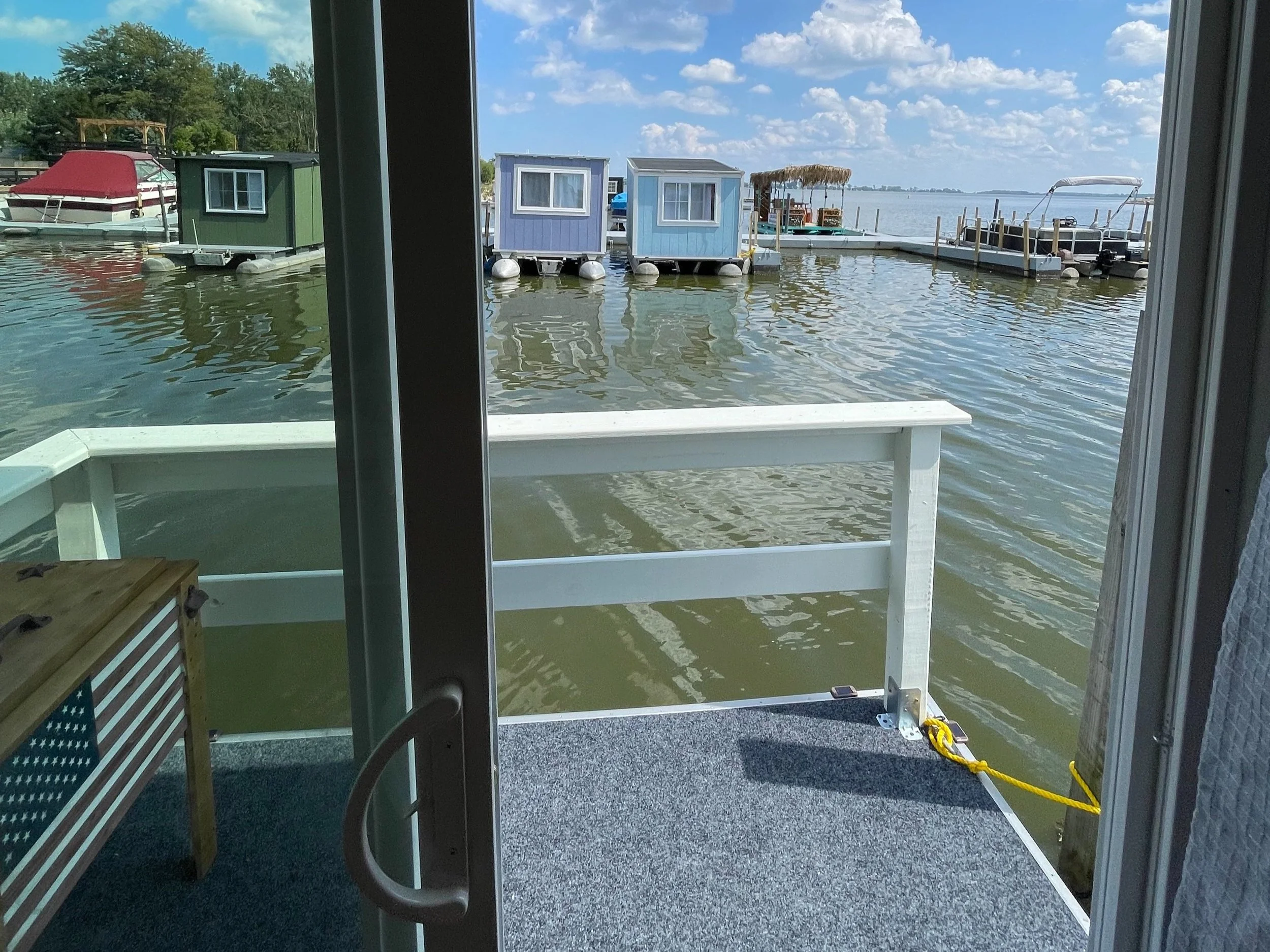 Houseboats & Cottages — SōLSTAY Lodging & Marina; Sandusky, OH