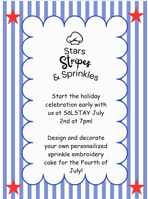 Stars Stripes and & Sprinkles 