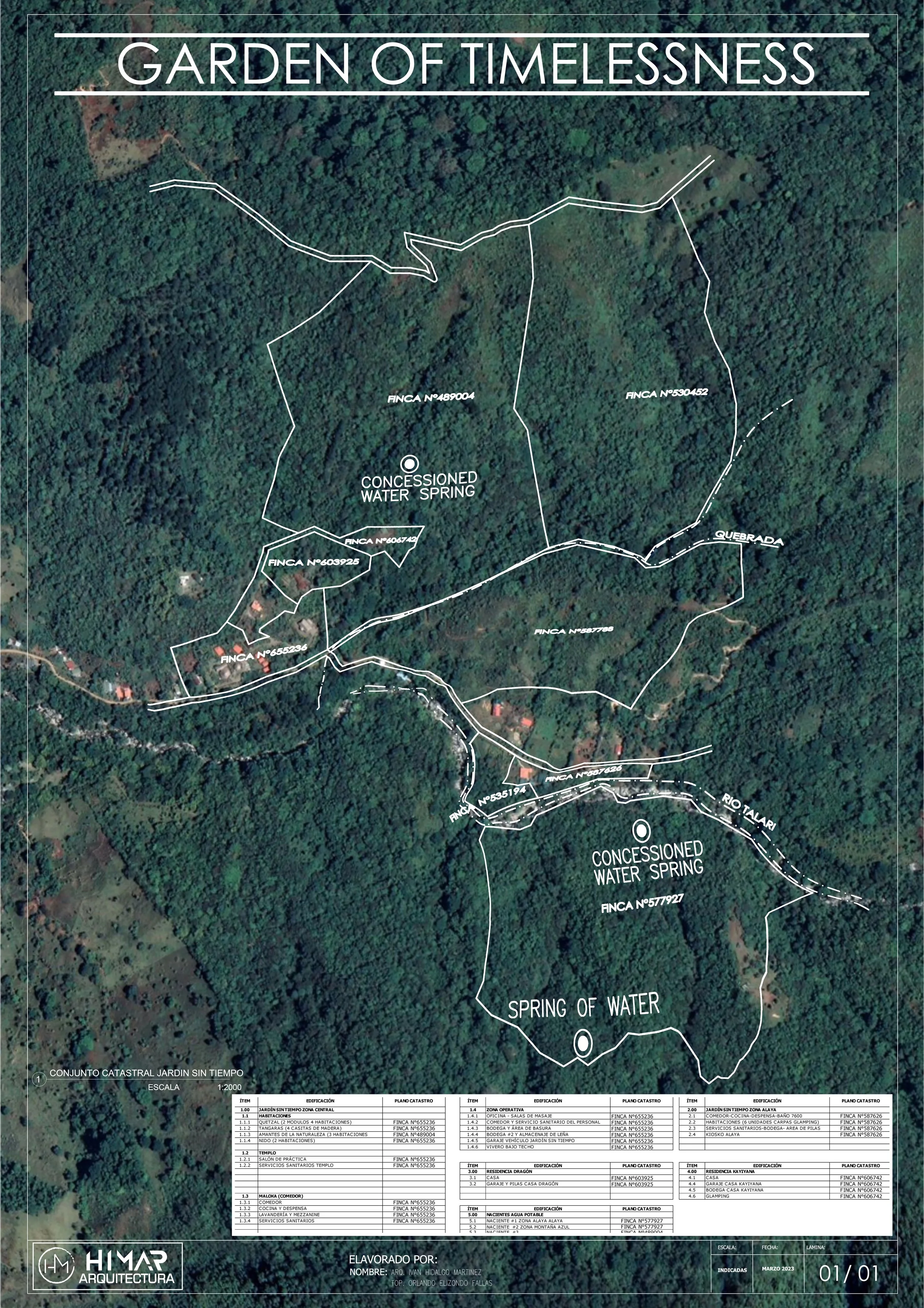 Satellite View from Garden of Timelessness