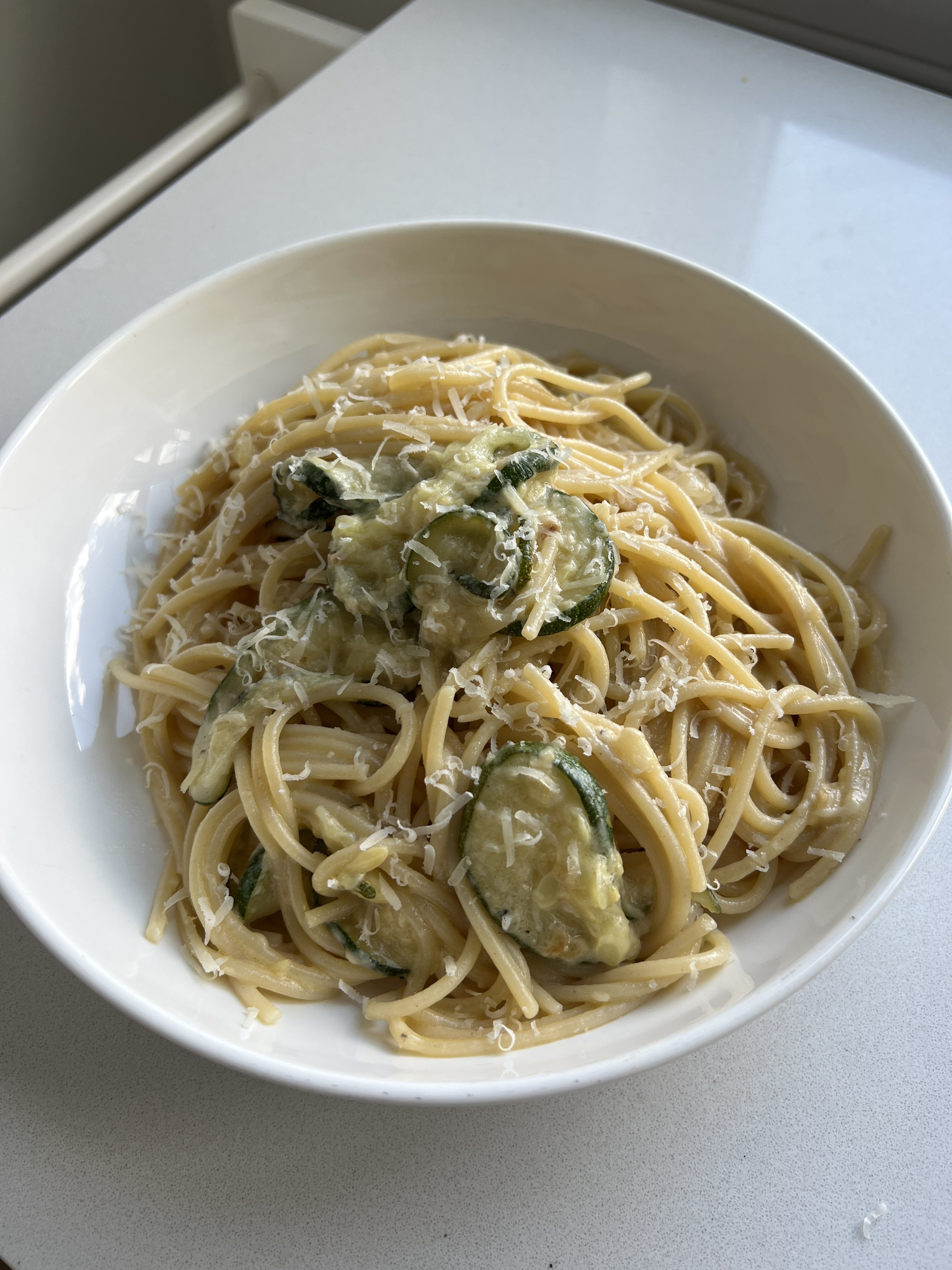 Zucchini and Lemon Pasta