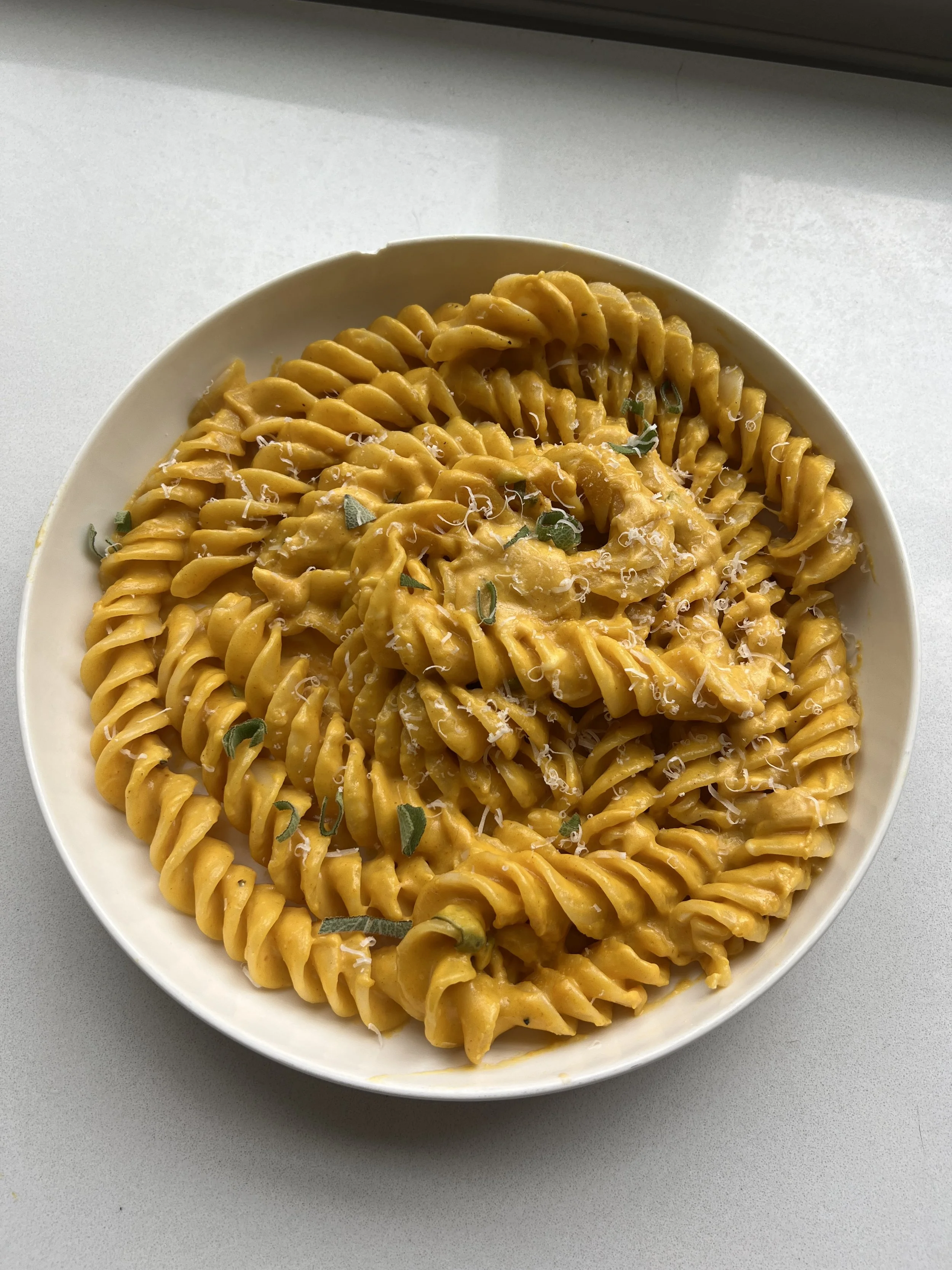 Brown Butter Pumpkin Alfredo