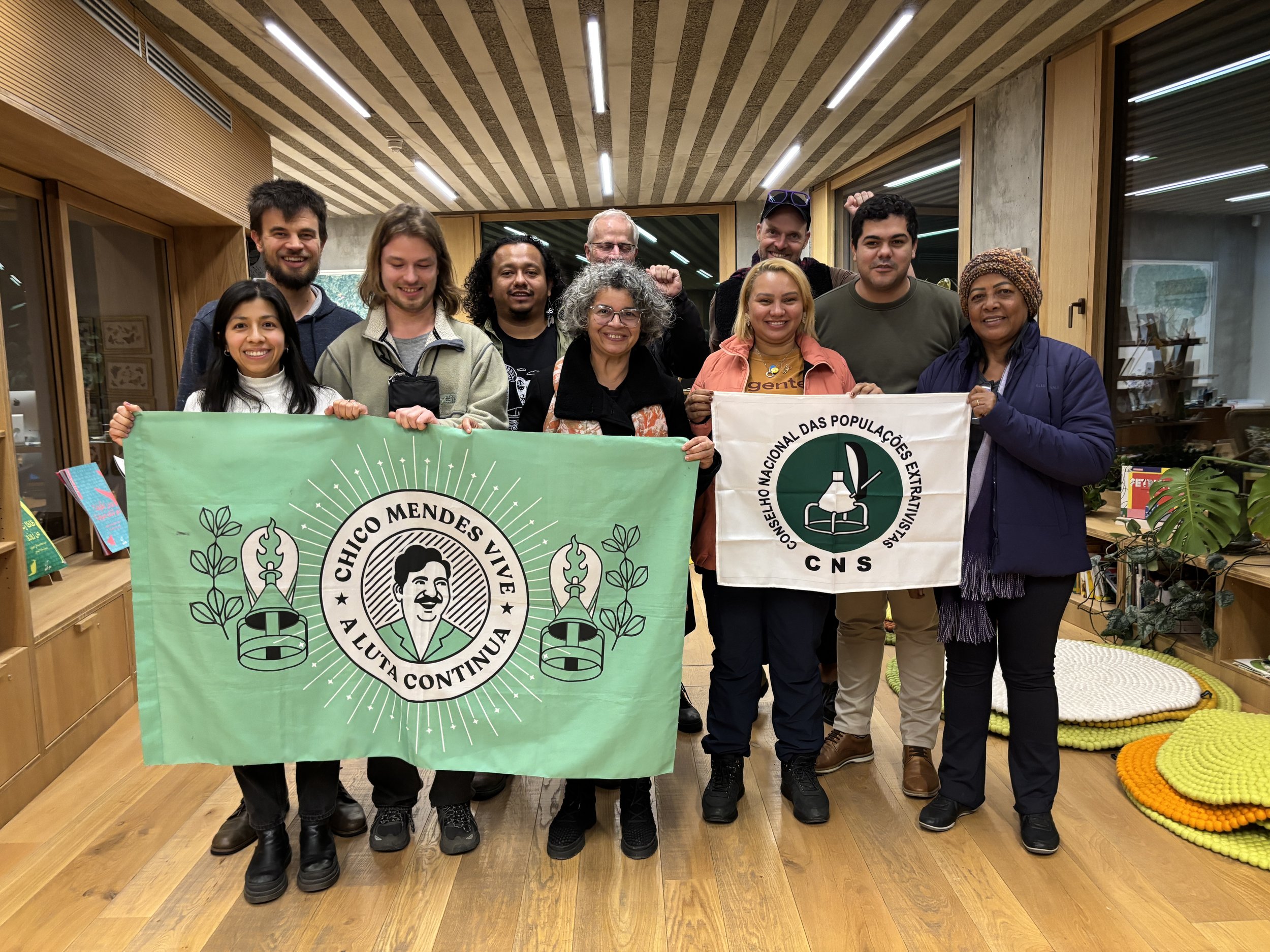 Comitê Chico Mendes, CNS e Coletivo Varadouro realizam “Diálogo Amazônico” em Berlim, na Alemanha