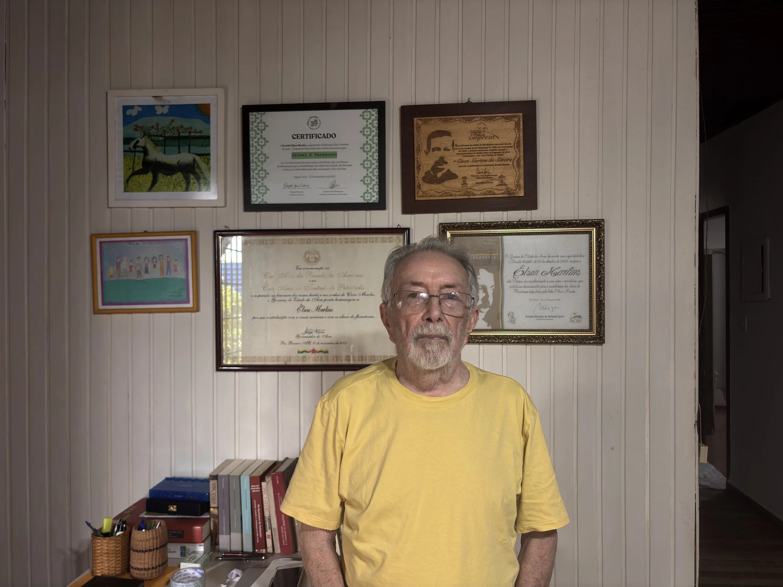 Elson Martins: o jornalista das selvas, um homem de sorte